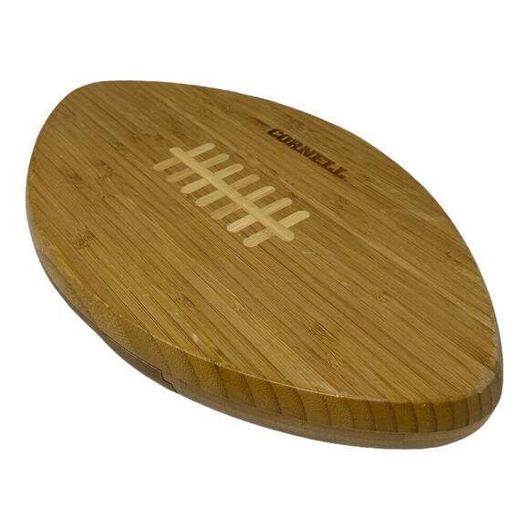 Cornell Big Red University Cutting Board Tools Football Wine Cheese Picnic Party - Picture 9 of 14